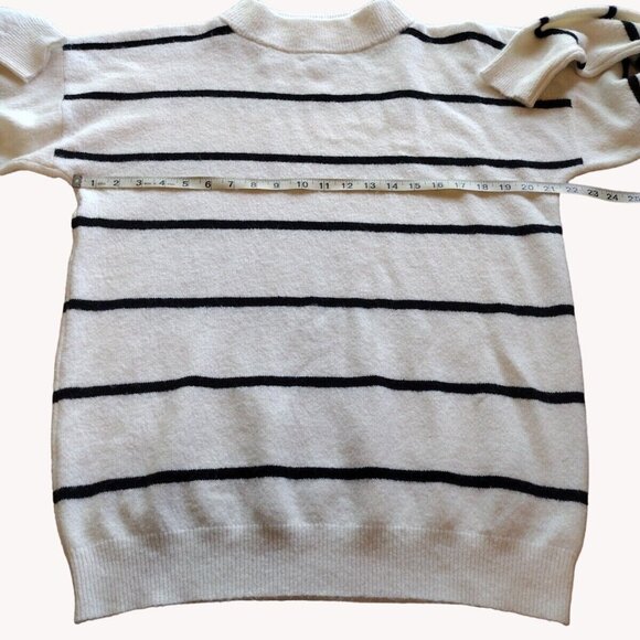 A New Day Sweater XS Striped Long Sleeve Casual - Picture 3 of 11